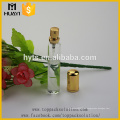 leeres kleines Glas 20ml Parfümflasche mit goldener Kappe